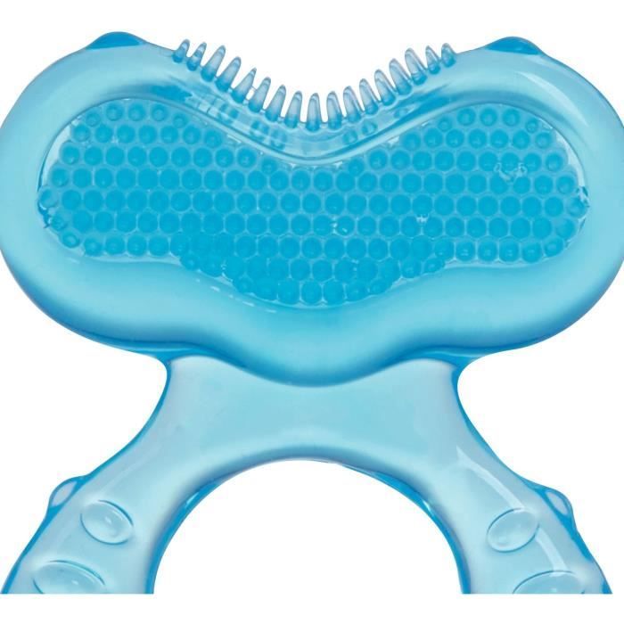 Image secondaire de Anneau de dentition - NUBY - Teethe-eez - Silicone - Des 3 mois - Bleu