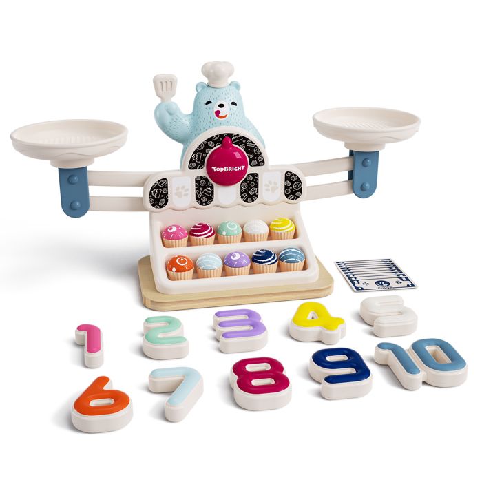 Image secondaire de Balance mathématique Yummy Bear, Jeu éducatif, jeu d'apprentissage, des 3 ans, TOP BRIGHT