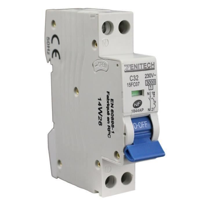 Disjoncteur ZENITECH PH/N 32A NF
