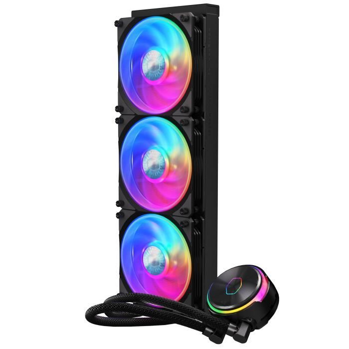 COOLER MASTER - PL360 Flux - Watercooling Haute Performance - ARGB GEN2 - READY LGA1700 - (MLY-D36M-A23PZ-R1)