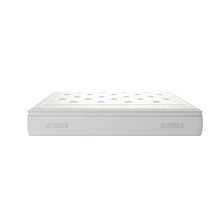 Matelas SIMMONS 160x200 cm - Ressorts ensachés - Ferme - 33 cm