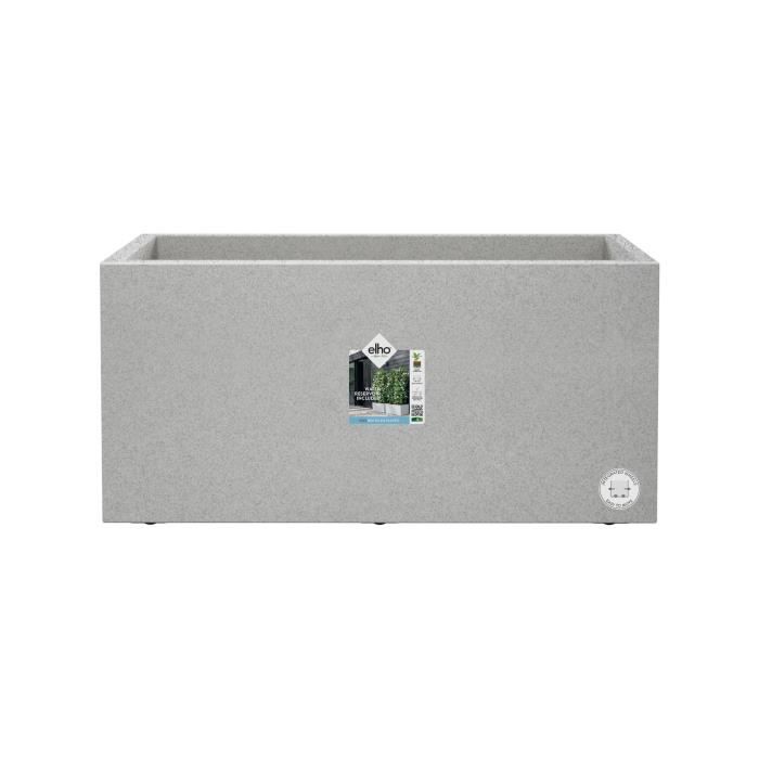 Elho Vivo Next Long 60 Fioriera - Grigio - L 59 x P 30 x H 29 cm - interno/esterno - 100% riciclato