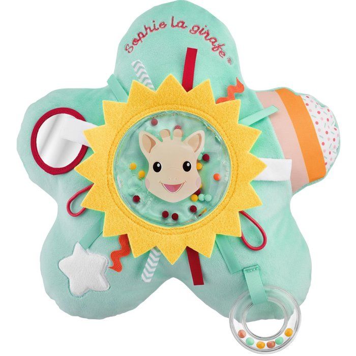 Image secondaire de Coussin d'éveil Soleil Sophie la Girafe - Activités sensorielles et miroir
