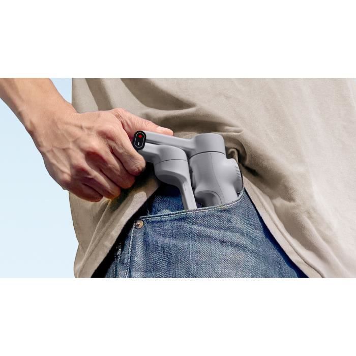 Smartphone Stabilizer 360 Degree Panoramic Tracking 10 Hours Battery Life Gray