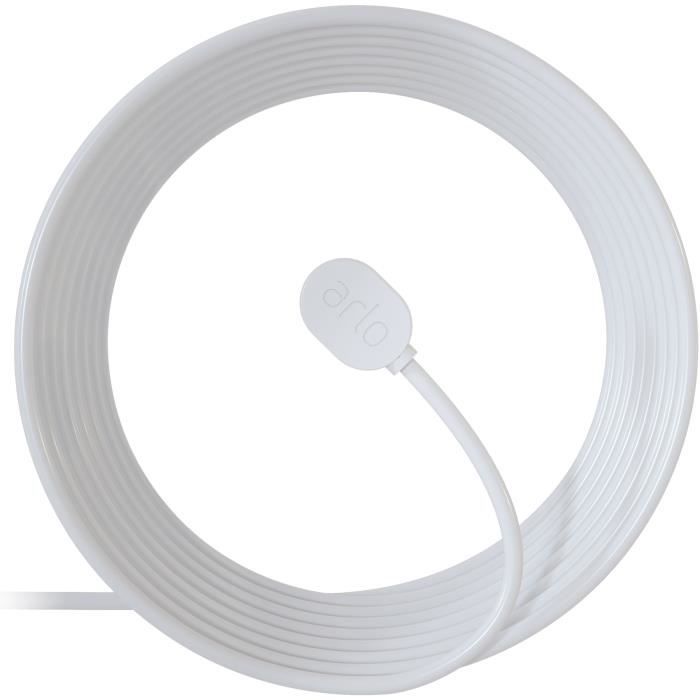 Caricabatterie - ARLO - VMA5600C-100PES - Magnetico - Per telecamera esterna - Bianco