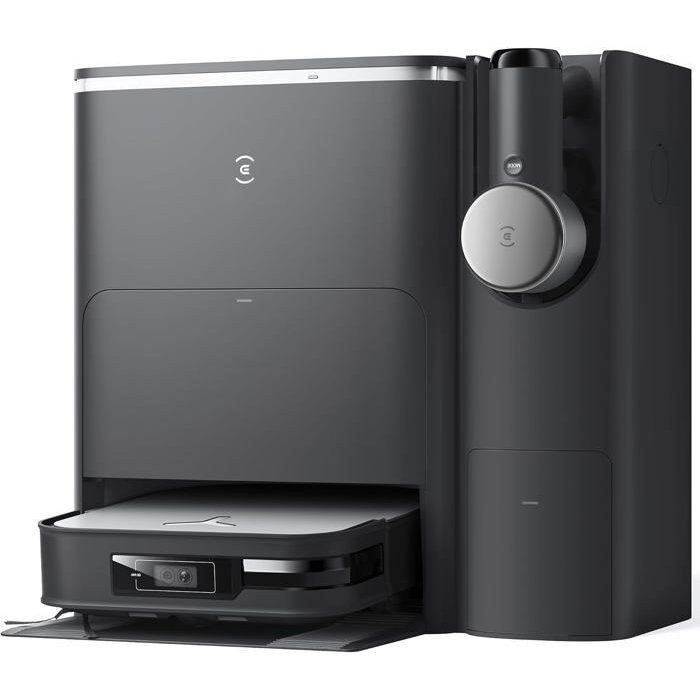 ECOVACS DEEBOT X2 COMBO - Robot Aspirateur Laveur avec Aspirateur a Main - 8700Pa - Vidage Automatique Double