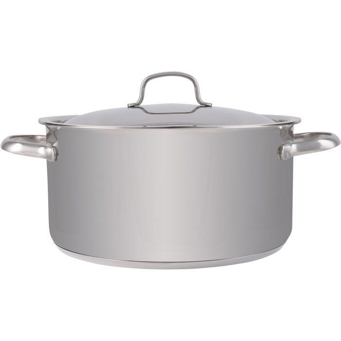 Faitout Daily en Inox Ø24 cm - Tous Feux y Compris Induction