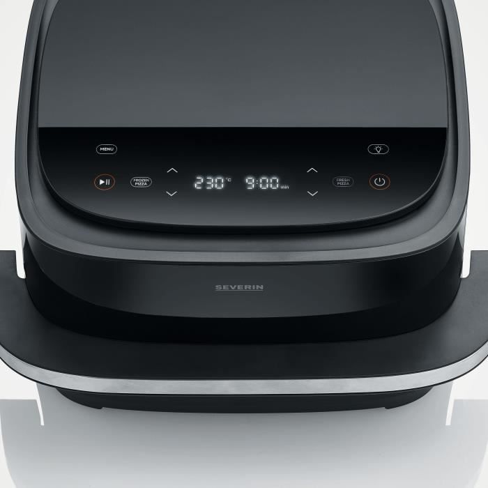 Image secondaire de Friteuse sans huile SEVERIN - Airfryer FR2464 - Capacité 4L - 10 programmes dont fonction pizza - 2100W