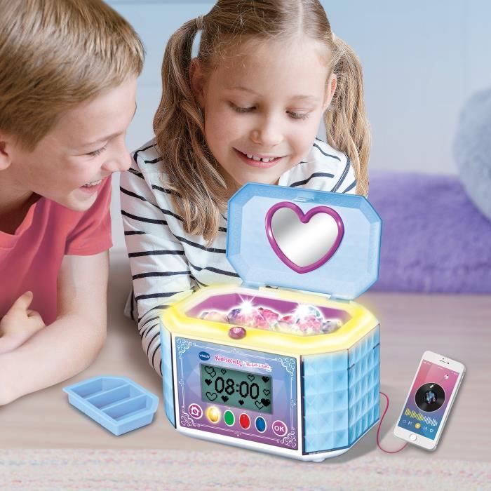 VTECH - Kidisecrets - Ma Boîte a Bijoux Bleue