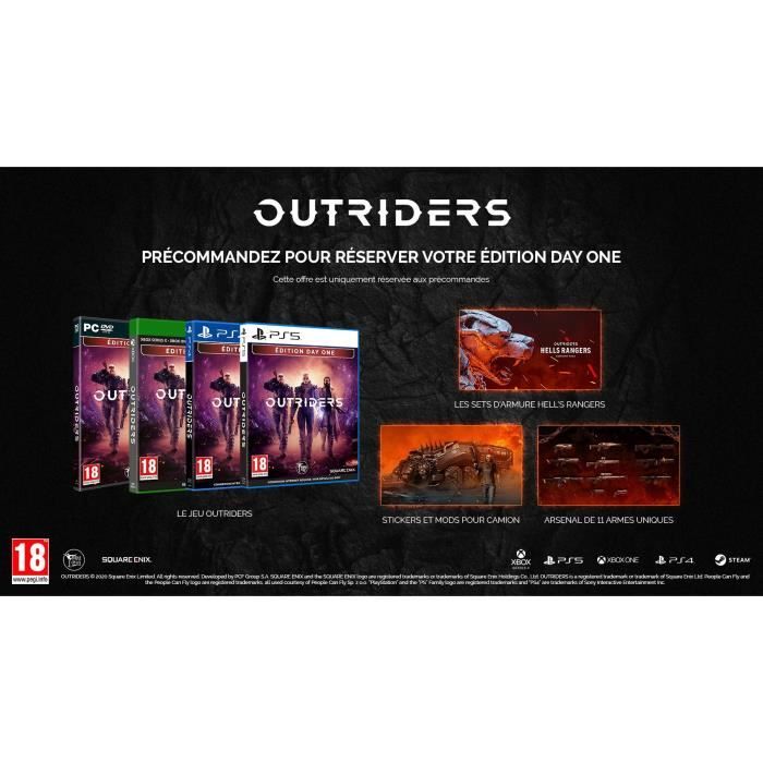 Outriders Édition Day One Jeu PC