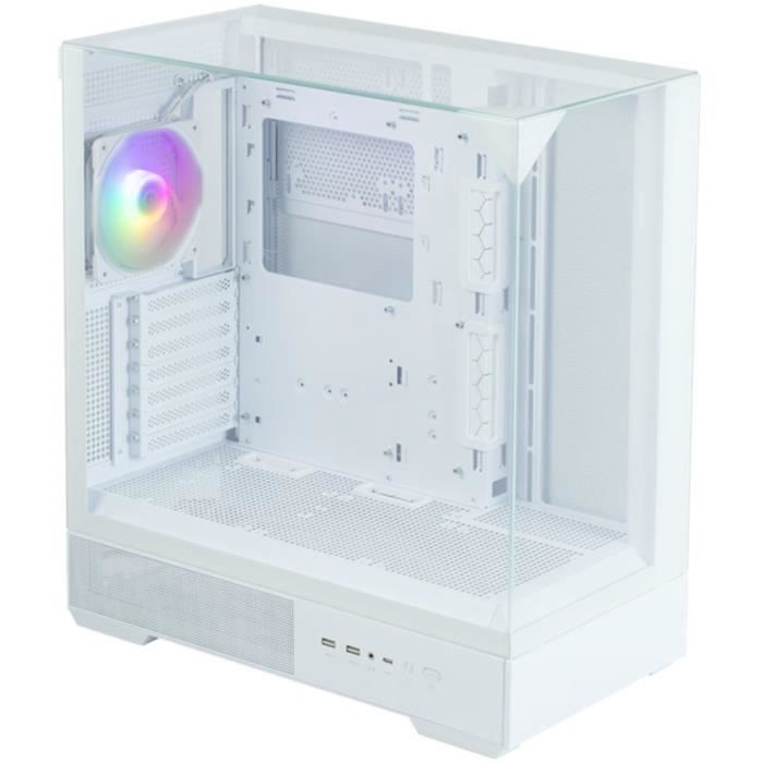 Image secondaire de Boitier sans alimentation - ZALMAN P40 Prism Plus - Moyen tour - Format ATX - Blanc