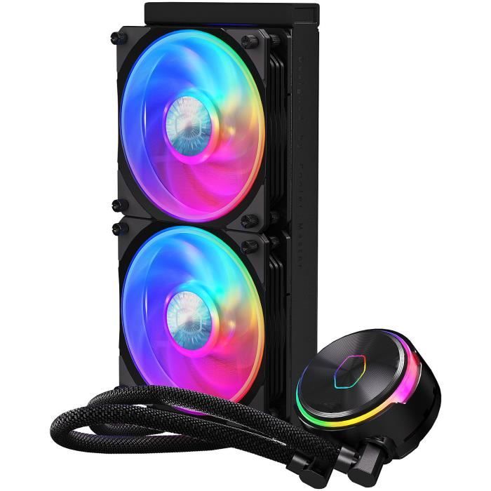 COOLER MASTER - PL240 Flux - Watercooling Haute Performance - ARGB GEN2 - READY LGA1700 - (MLY-D24M-A23PZ-R1)