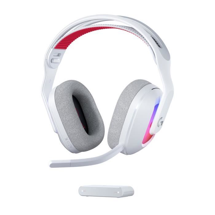 Casque Gamer Sans Fil Logitech G Astro A20 X - Lightspeed Blanc
