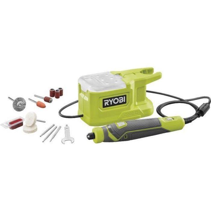 RYOBI ONE+ 18V Mini Multi-Tool with 15 Accessories - RRT18-0