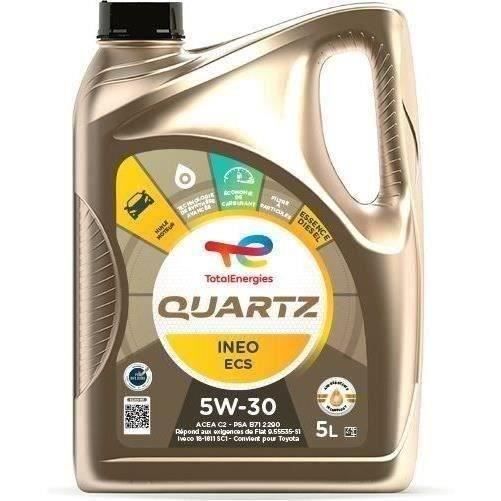 TOTAL OIL PETROL & DIESEL ENGINE 5L QUARTZ INEO ECS 5W30