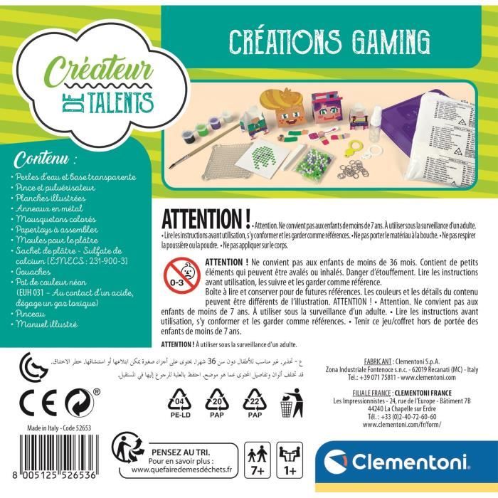 CLEMENTONI - 52653 - Créations pixel