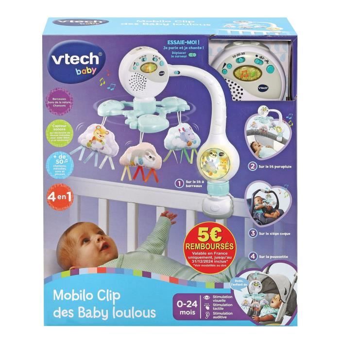 VTECH BABY - Mobilo Clip des Baby Loulous