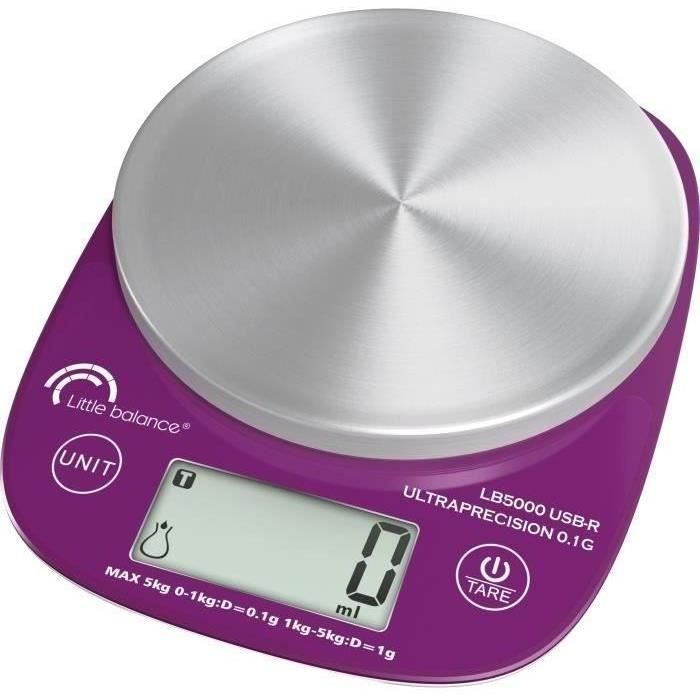 Bilancia da cucina - LB 5000 Pro Inox 5.1 - Ultraprecisione - USB - Riparabile