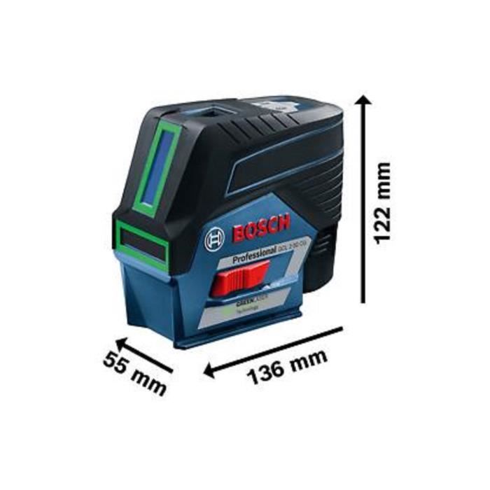 Image secondaire de Laser - BOSCH PROFESSIONAL - GCL 2-50CG - 12V - Bluetooth - Vert