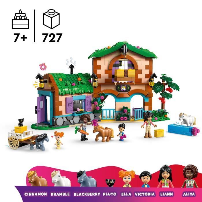 Image secondaire de LEGO Friends 42654 Le Ranch et les Écuries des Poneys - Jeu de Construction Fille 7 Ans