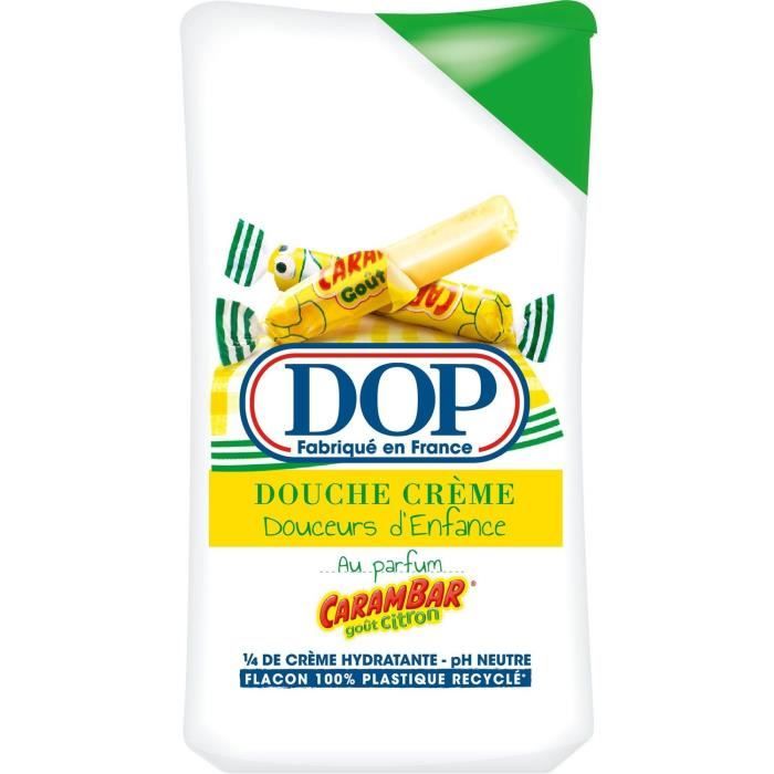 Gel douche Douceurs d'Enfance DOP - Creme Carambar citron - 12x 250 ml