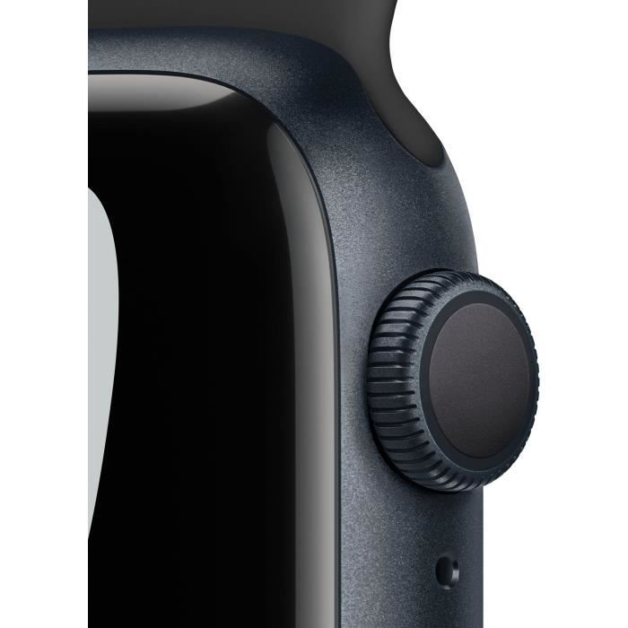 Apple Watch Nike Series 7 GPS + Cellular - 41mm - Boîtier Midnight Aluminium - Bracelet Anthracite/Black Nike Sport Band - Regular