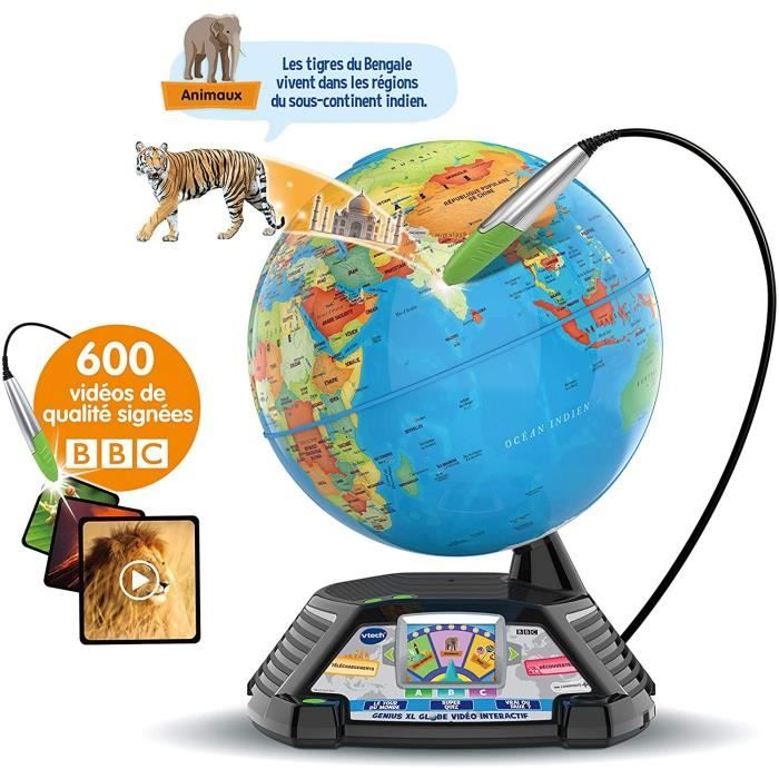 VTECH - Genius XL - Globe Vidéo Interactif