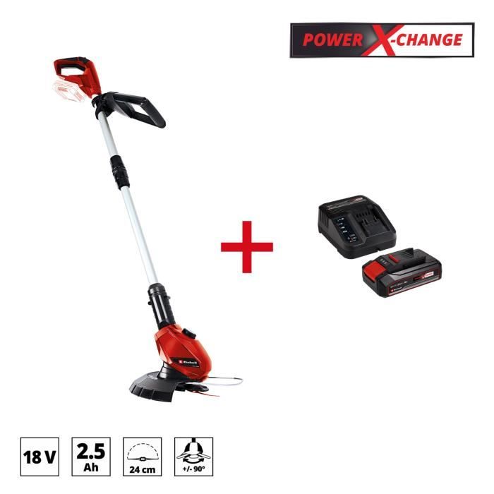 Coupe-Bordure GE-CT 18 Li + Starter Kit 2,5Ah - Power X-Change