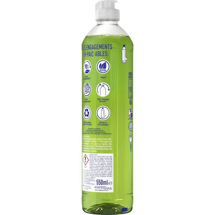 PAIC Liquide vaisselle Cylindre Citron vert - 500 ml