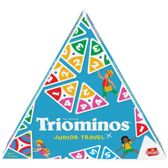 Triominos Junior Travel '24 - Board game - GOLIATH