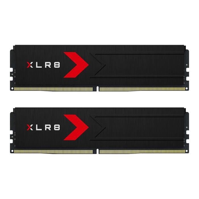 Kit de mémoire - PNY - XLR8 Gaming DDR5 - 32GB (2x16GB) - 6000MHz - CL36 - Pour ordinateur de bureau