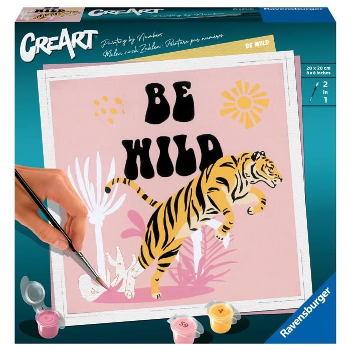 CreArt - 20x20cm - Be Wild - Edici�n Jolane