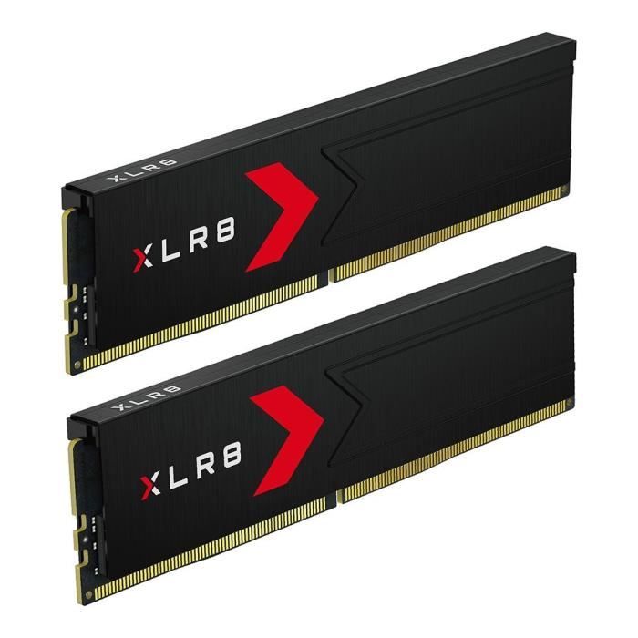 Image secondaire de Kit de mémoire - PNY - XLR8 Gaming DDR5 - 32GB (2x16GB) - 6000MHz - CL36 - Pour ordinateur de bureau