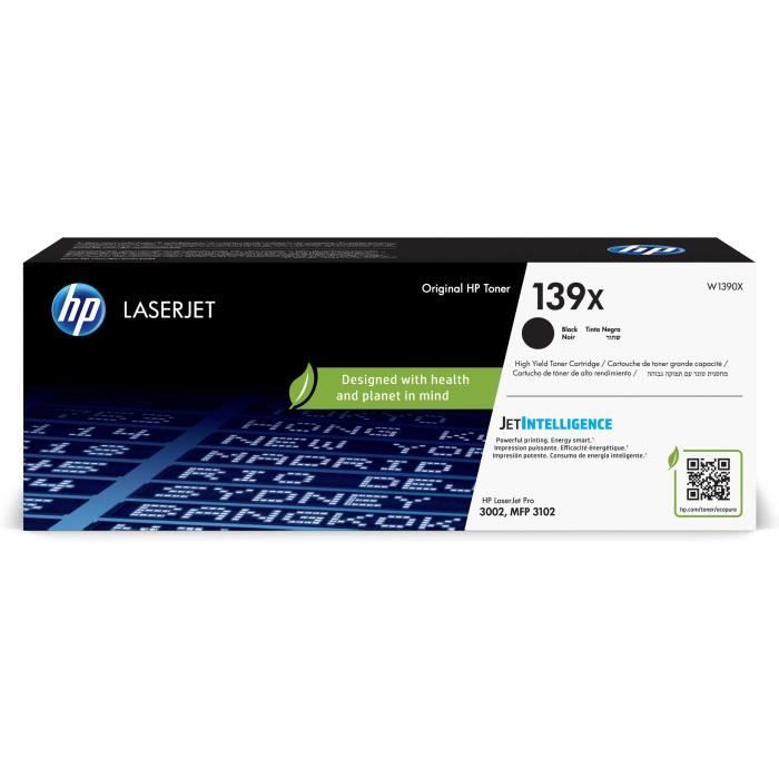 CARTUCCIA TONER NERO ORIGINALE HP LASERJET 139X ALTA CAPACITÀ W