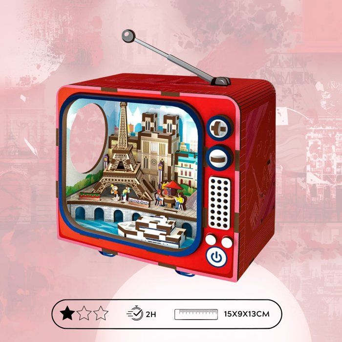 Image secondaire de Book Nook - Kit DIY Maquette 3D Serre Livre Paris