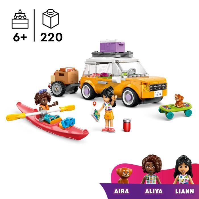 Image secondaire de LEGO Friends 42659 Voyage en Voiture entre Amies - Jeu de Construction pour Fille 6 Ans
