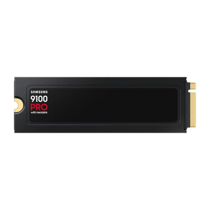 Image secondaire de Samsung - SSD Interne - 9100 PRO avec dissipateur NVMe M.2 PCIe 5.0 x4 - 4 To - Vitesse de lecture jusqu'a 14 800 Mo/s - MZ-VAP4