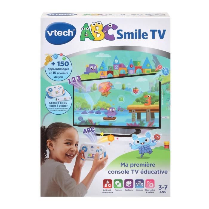 VTECH - ABC Smile TV - Ma Premiere Console TV Éducative