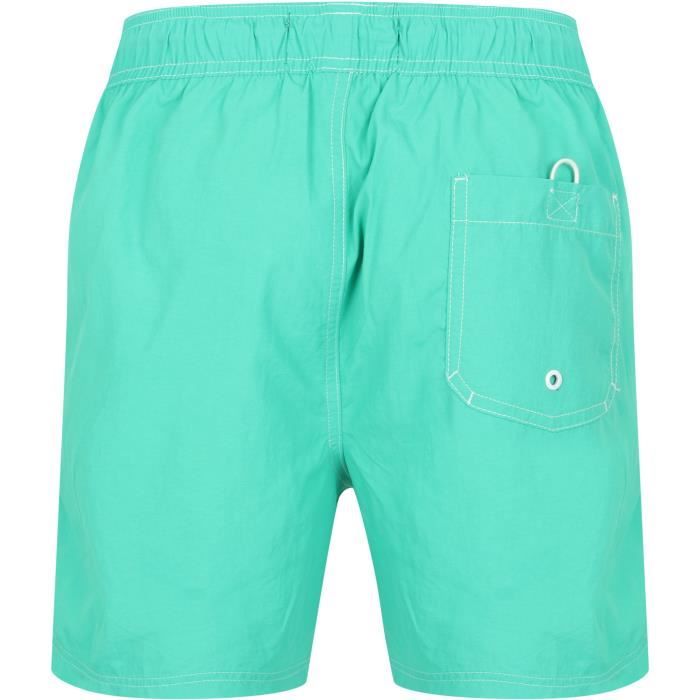 TOKYO LAUNDRY Short de Bain Vert/Orange Homme
