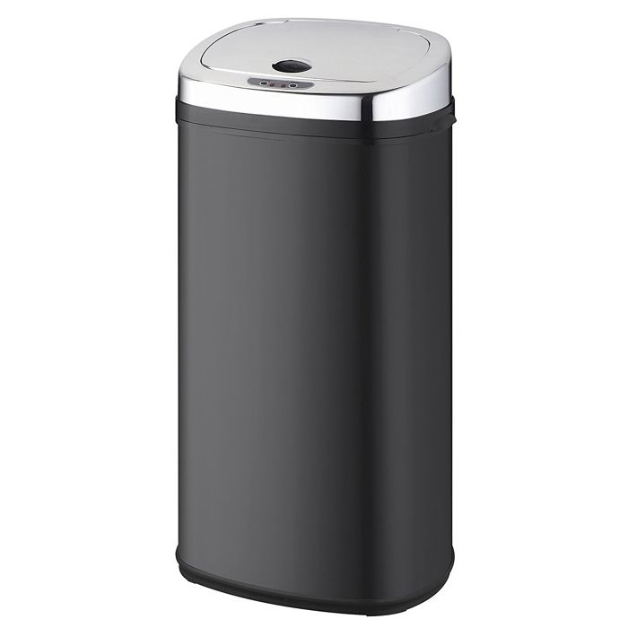 KITCHEN MOVE LARGO Automatic Kitchen Waste Bin with Strapping - 42 L - 32x25x64 cm - Black