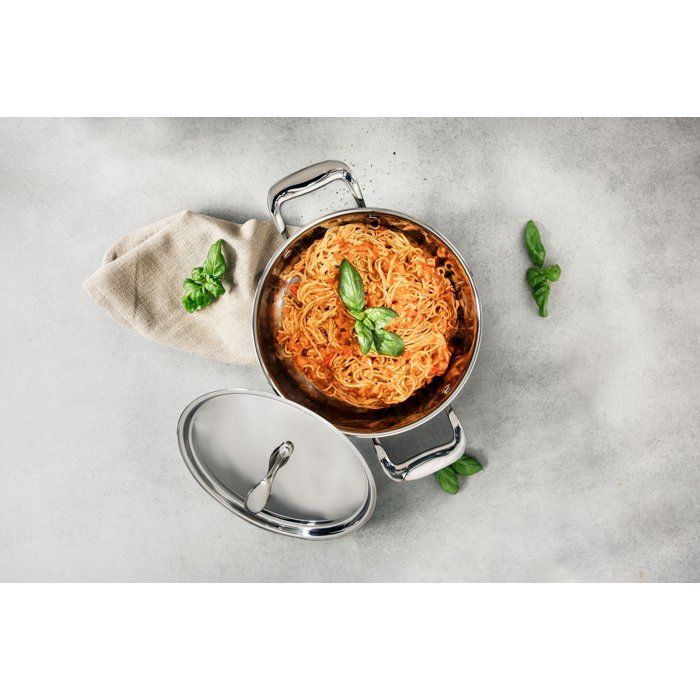 Image secondaire de Faitout Classic en Acier Inoxydable Ø22 cm - 4,18 L - Tous Feux