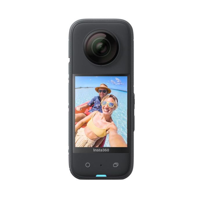 C�mara deportiva negra Insta360 X4