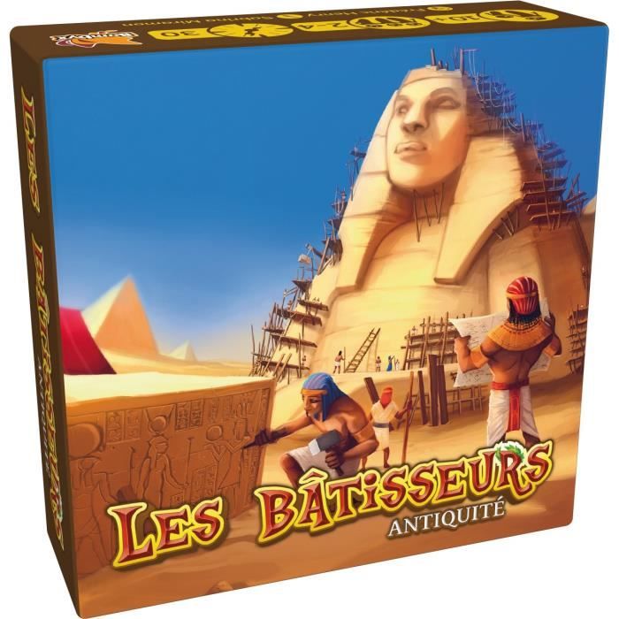 Gioco di società - Asmodee - The Builders: Antiquity - Diventa il primo costruttore del regno