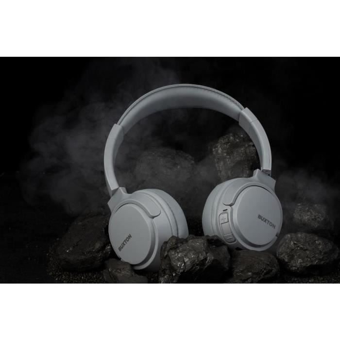 Image secondaire de Casque supra-auriculaire sans fil - Buxton - BHP 7300 GREY