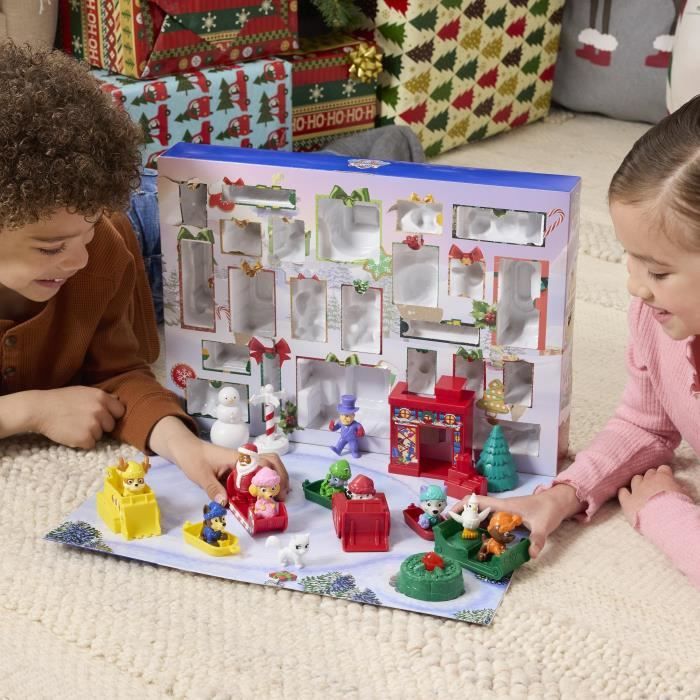 Image secondaire de Calendrier de l'Avent - 24 surprises - Figurines et accessoires - des 3 ans - La Pat'Patrouille