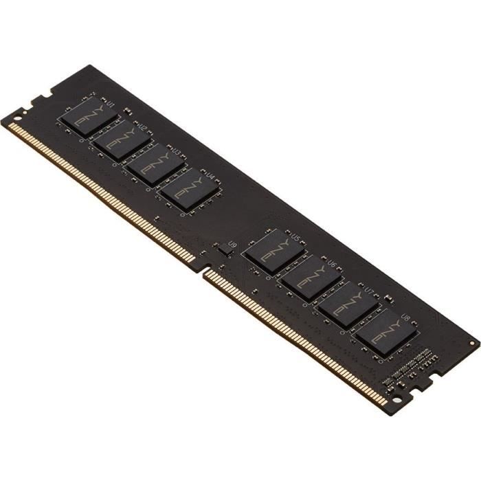 Mémoire RAM - PNY - DIMM DDR4 2666MHz 1x4GB -  (MD4GSD42666)
