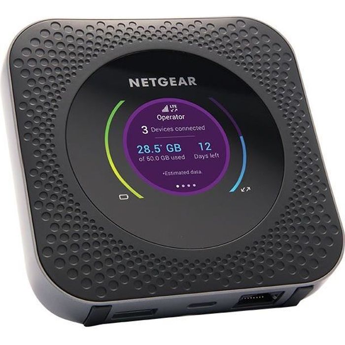 NETGEAR -  Routeur mobile 4G Nighthawk WiFi MR1100-100EUS