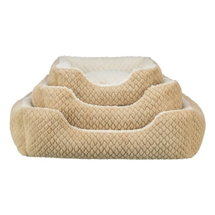 Image secondaire de Panier Chic pour Chien TRIXIE KALINE MIO - 65 x 50 cm - Gris et Vieux Rose