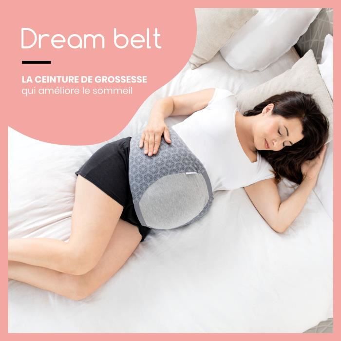 BABYMOOV Dream Belt Ceinture de sommeil pour femme enceinte, taille S/M, Smokey