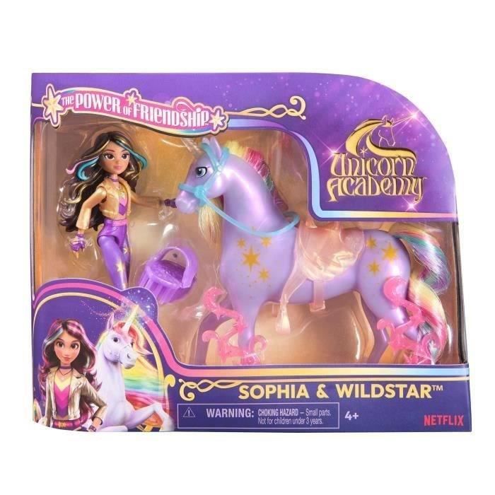 Image secondaire de Figurines Sophia + Wildstar - 5 accessoires inclus - des 4 ans - L'École des Licornes